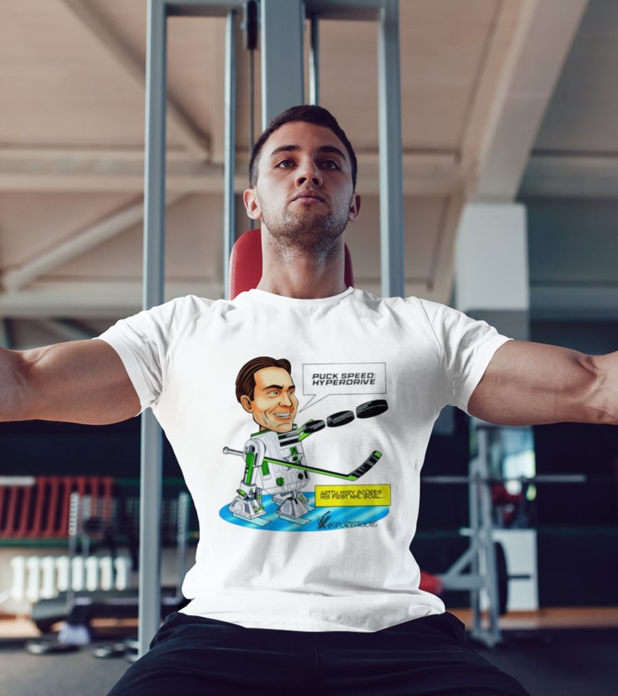 Arttu Hyry Puck Speed R2 D2 Dallas Stars First NHL Goal T-Shirt
