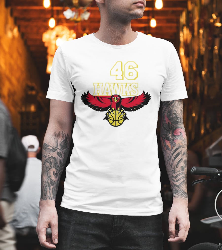 Atlanta Hawks 46 Iconic Basketball Team T-Shirt