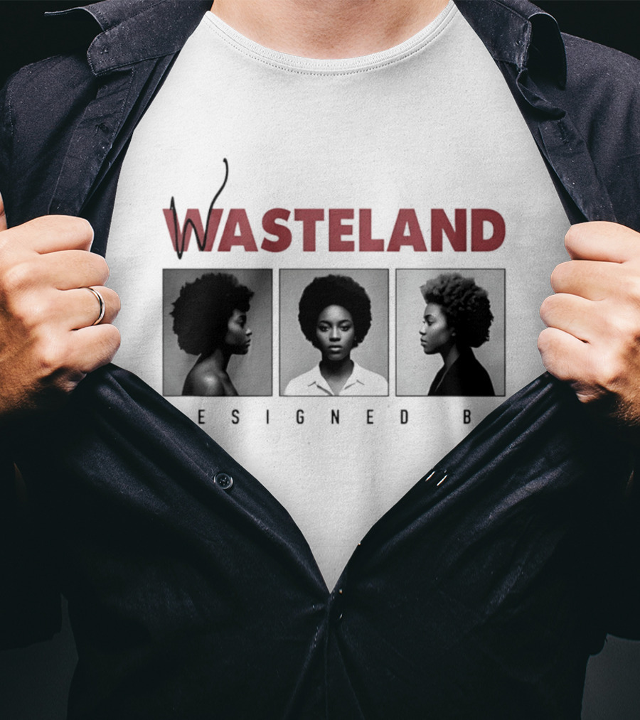 Brent Faiyaz Wasteland Designed By Triple Portrait African American Woman T-Shirt