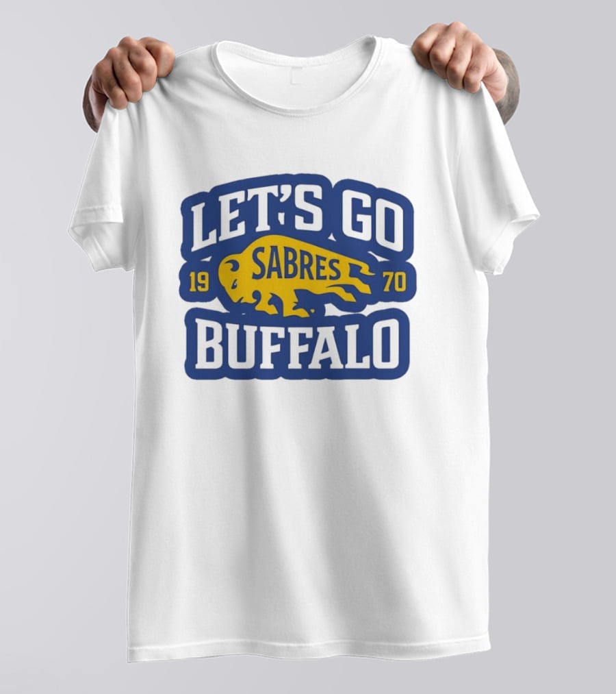 Let's Go Buffalo Sabres 1970 T-Shirt