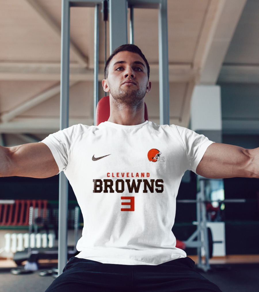 Cleveland Browns Nike Slim Shady Mask Collaboration With Eminem 3 T-Shirt