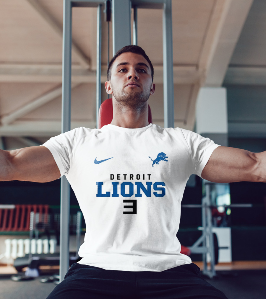 Nike Detroit Lions Eminem Slim Shady Mask T-Shirt