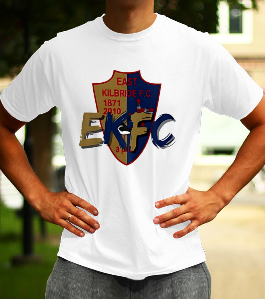 East Kilbride F.C. EKFC 1871 2010 Crest T-Shirt
