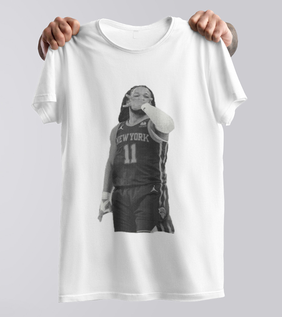Jalen Brunson New York Basketball Everyone Is Better Until It's Time To Be Better T-Shirt