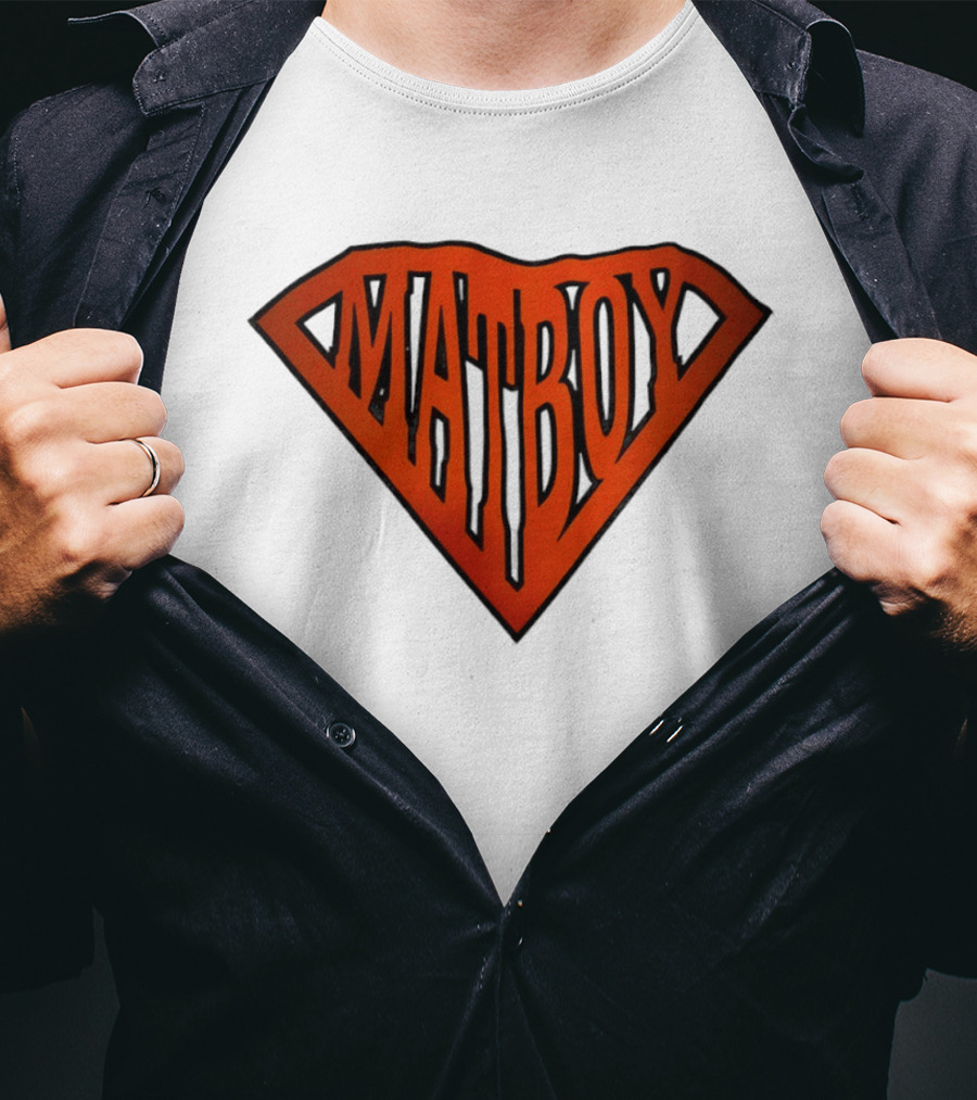 Matboy Oklahoma Wrestling Superhero T-Shirt