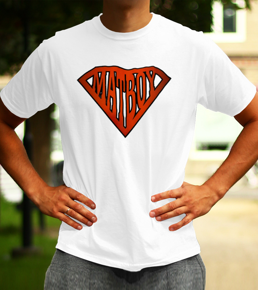 Matboy Oklahoma Wrestling Superhero T-Shirt