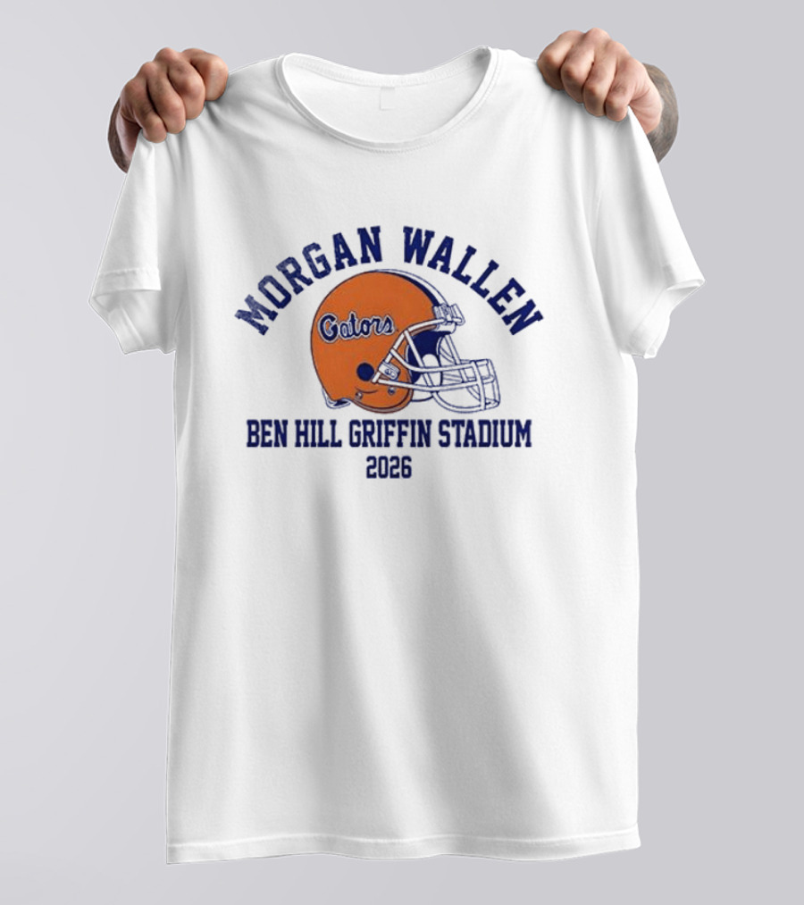 Morgan Wallen Florida Gators Ben Hill Griffin Stadium 2026 T-Shirt