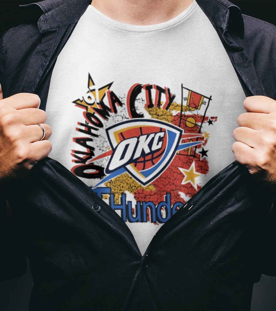 Oklahoma City OKC Thunder '67 Hardwood Classics T-Shirt