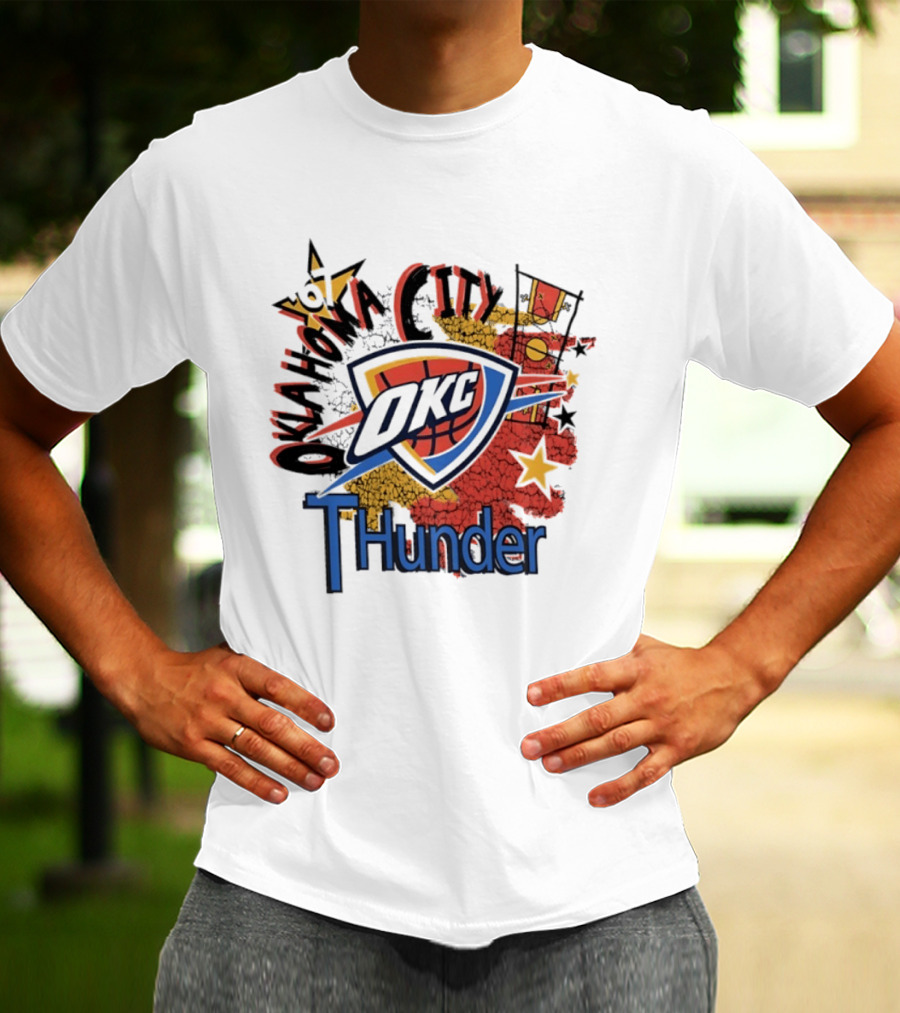 Oklahoma City OKC Thunder '67 Hardwood Classics T-Shirt