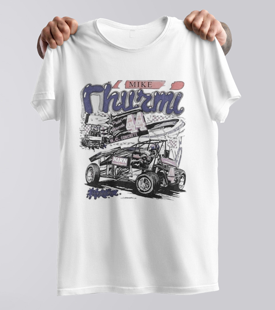 Ryan Gosling Mike Thurni Racing 44 Mavtv Sprint Car T-Shirt