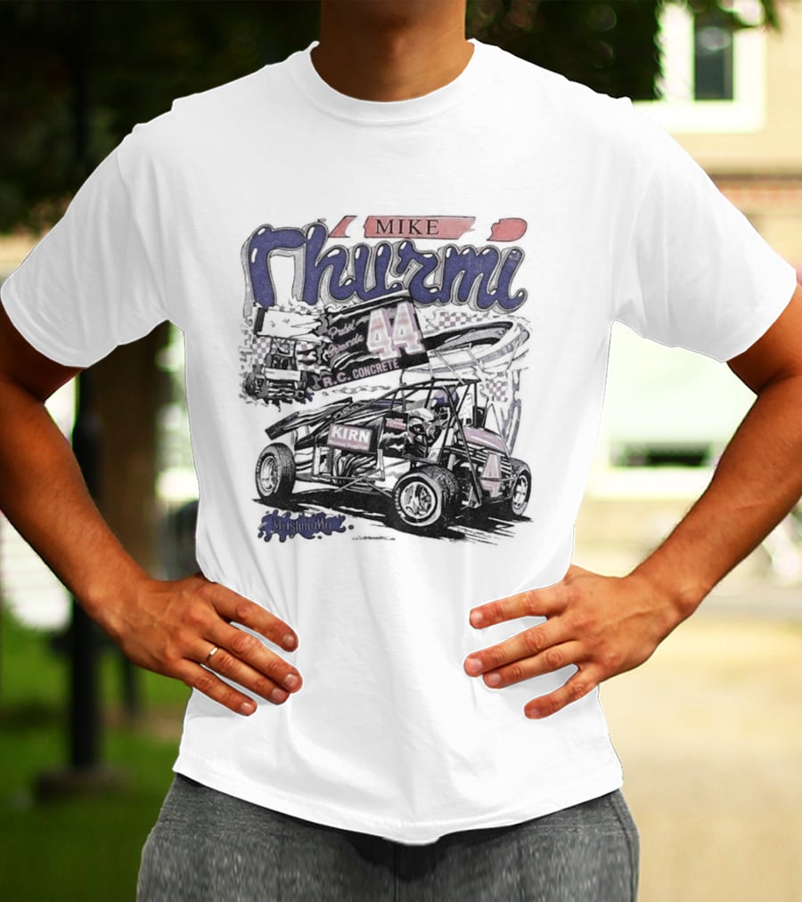 Ryan Gosling Mike Thurni Racing 44 Mavtv Sprint Car T-Shirt