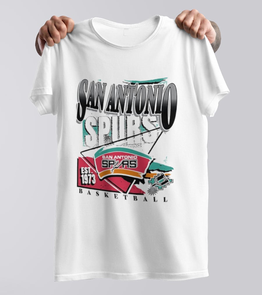 San Antonio Spurs Basketball Est 1973 T-Shirt