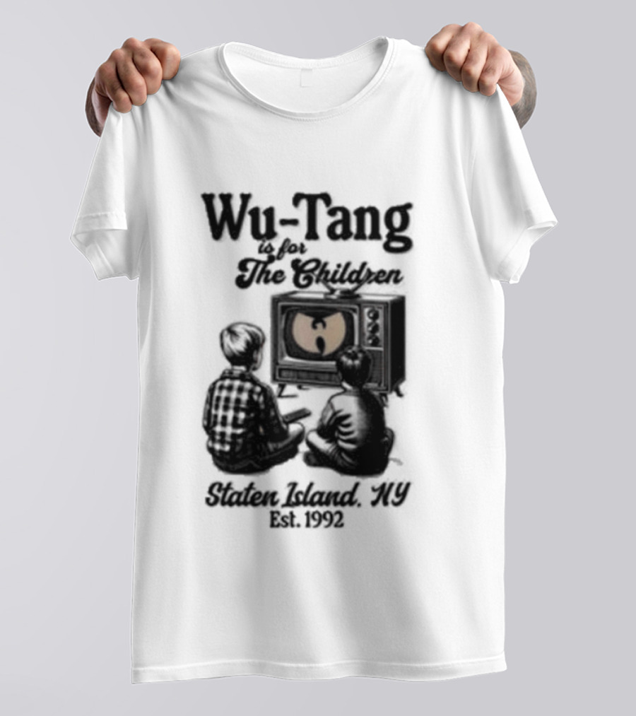 Wu Tang Clan For The Children Staten Island NY Est 1992 T-Shirt