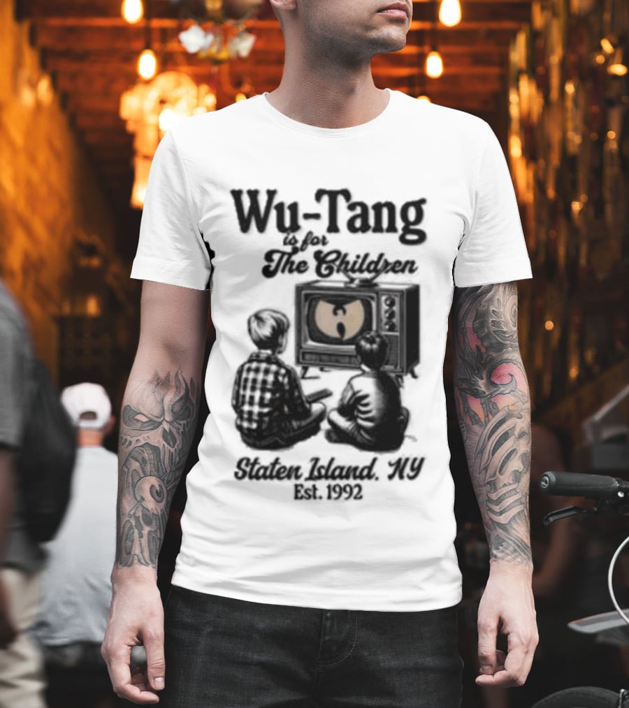 Wu Tang Clan For The Children Staten Island NY Est 1992 T-Shirt