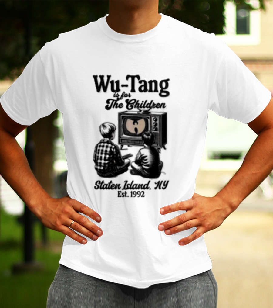 Wu Tang Clan For The Children Staten Island NY Est 1992 T-Shirt