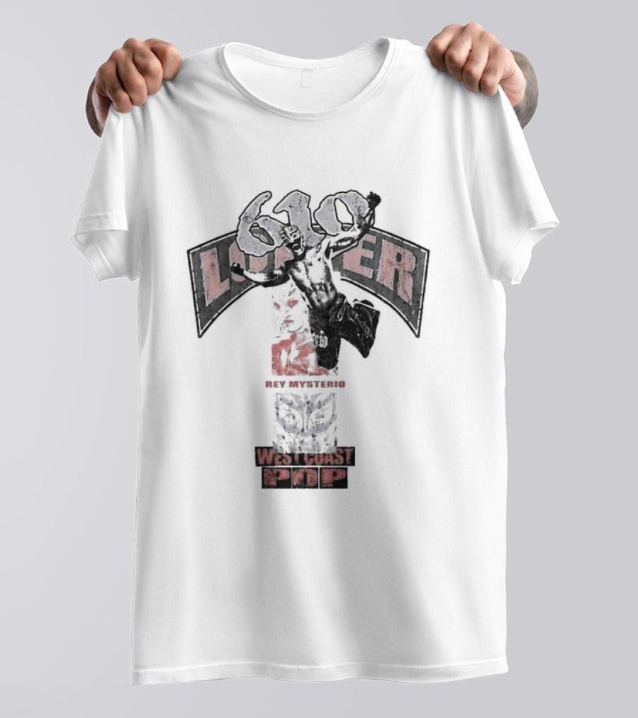 Aalyah Mysterio Rey Mysterio Wrestlemania 42 LWO 619 Booyaka WWE Luchador Mask T-Shirt