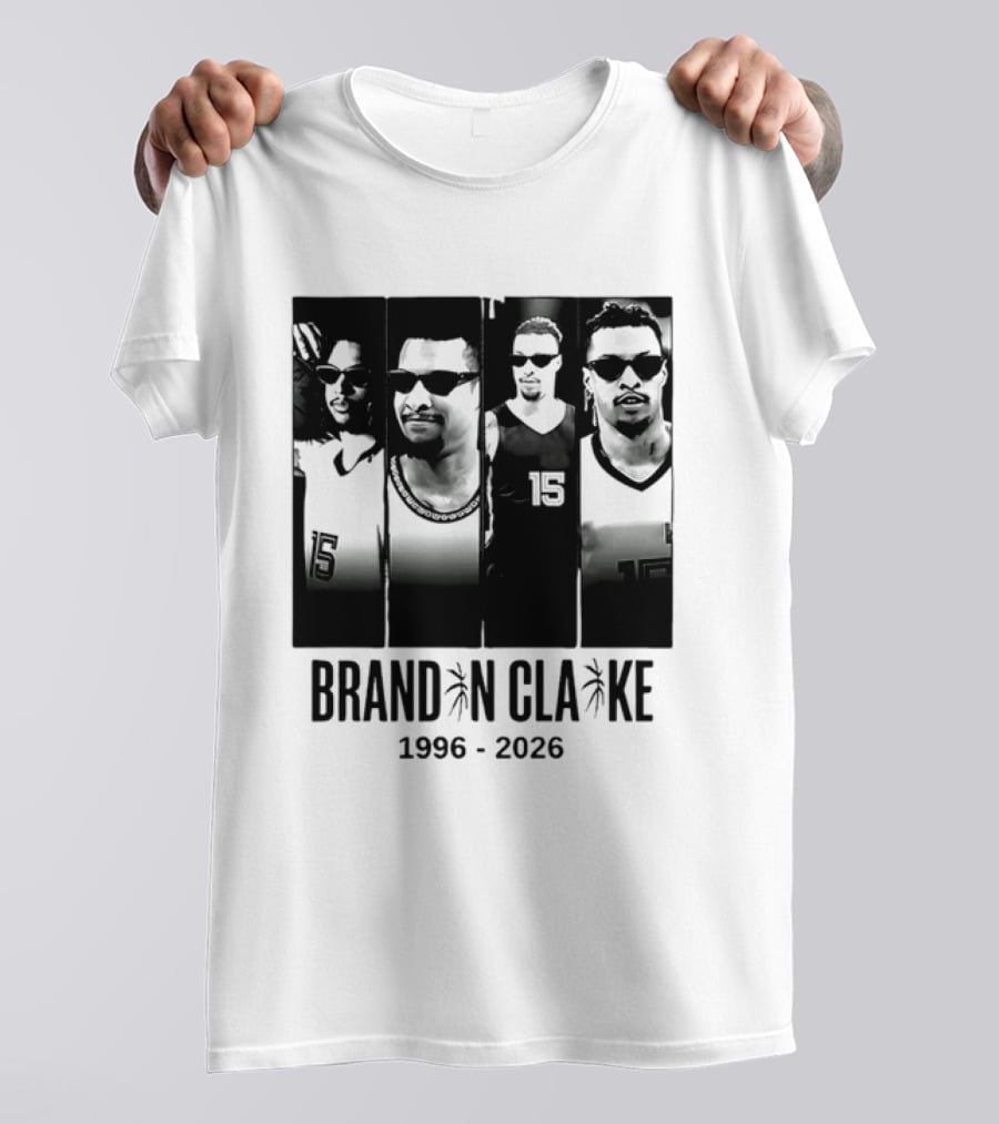Brandon Clarke Memphis Grizzlies Forever 15 Tribute 1996 2026 T-Shirt