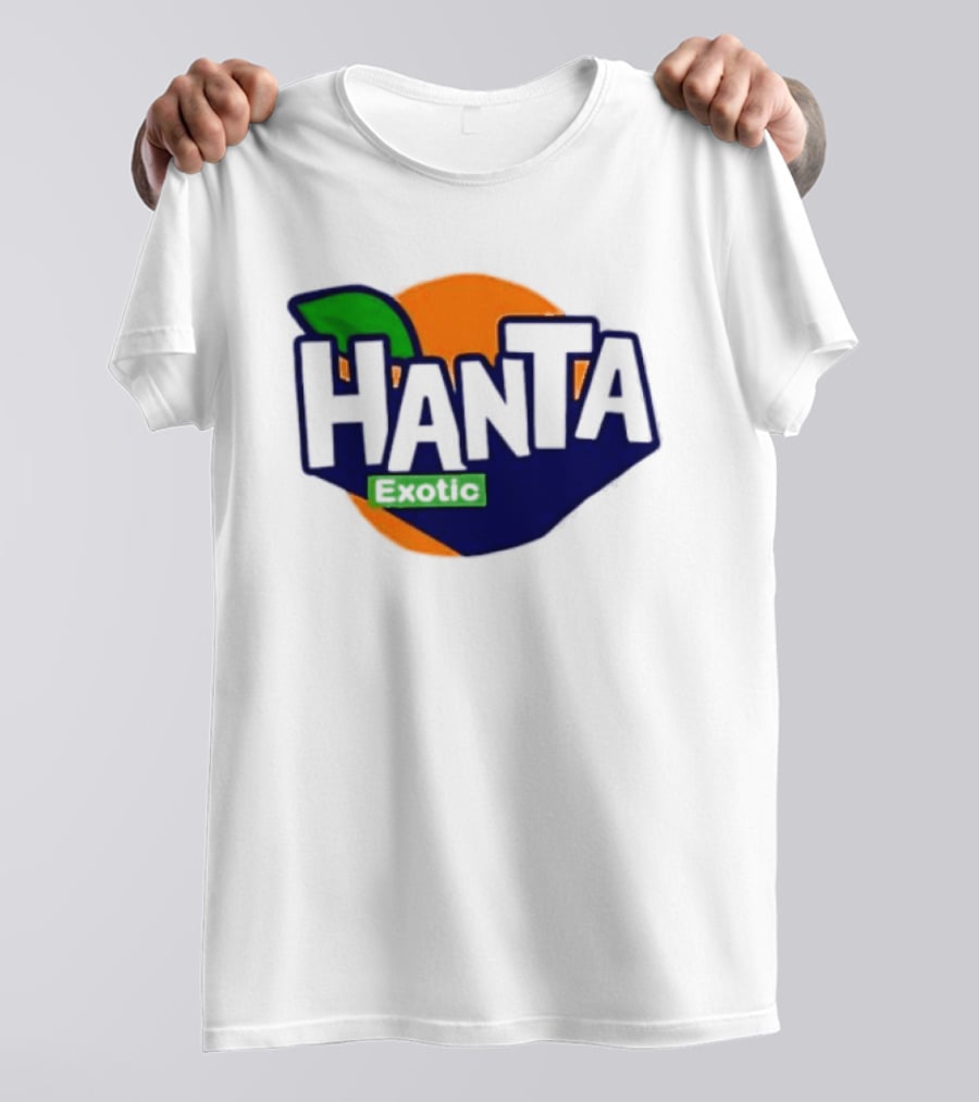 Hanta Exotic Fanta Leaf Orange T-Shirt