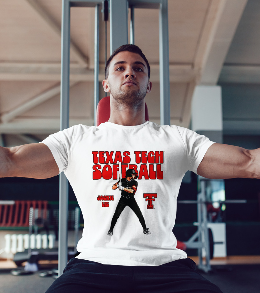 Texas Tech Red Raiders Jackie Lis Softball Player T-Shirt