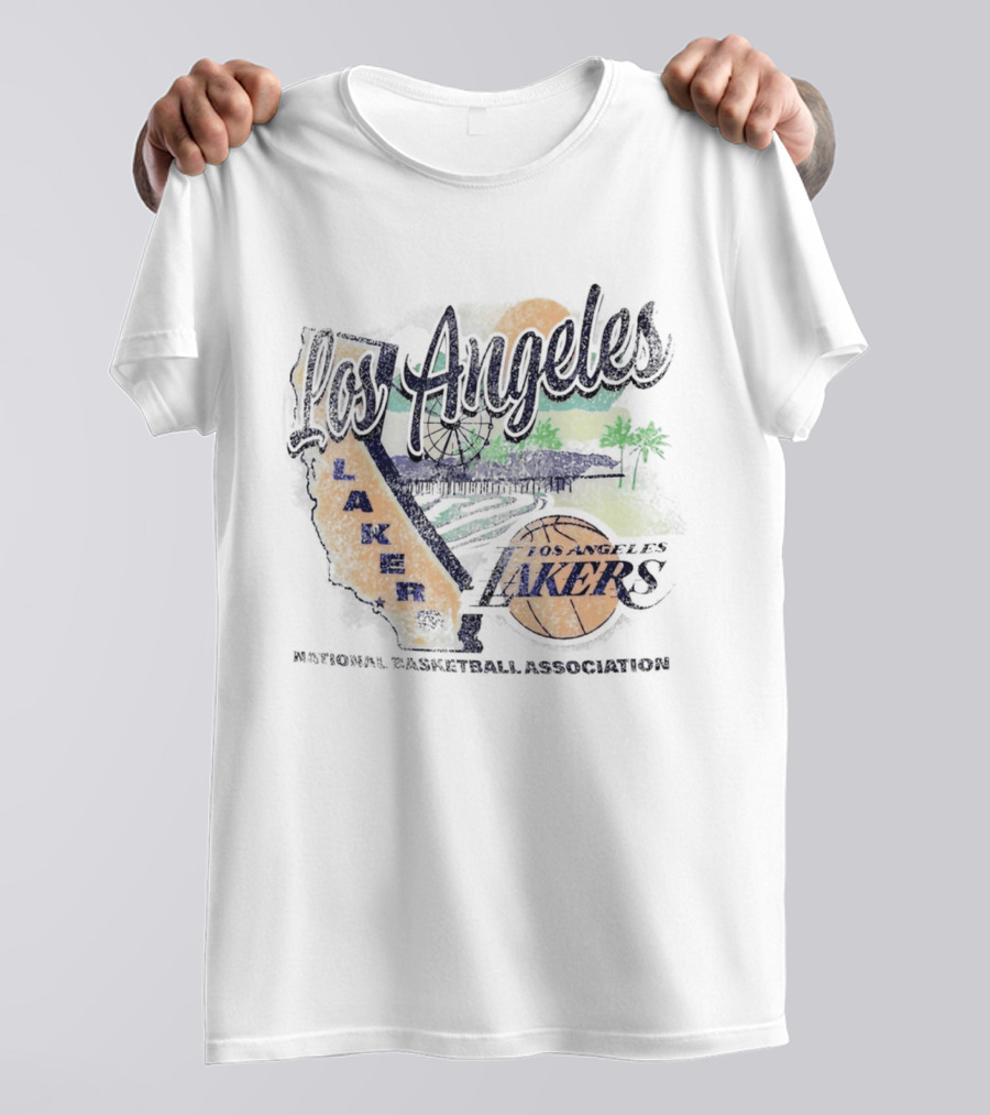 Los Angeles Lakers 2026 National Basketball Association Franklin T-Shirt