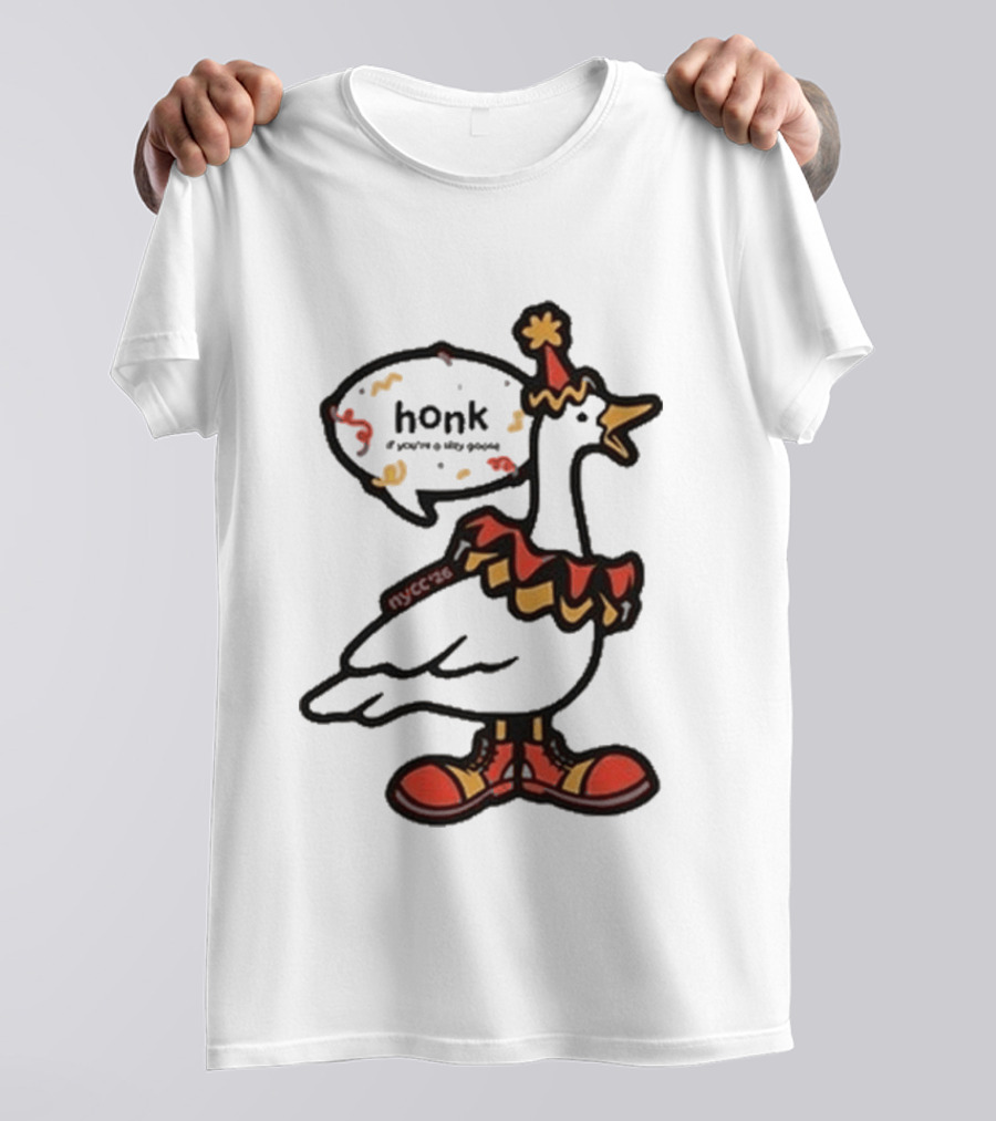 NYCC 2026 Silly Goose Honk Jester Costume T-Shirt