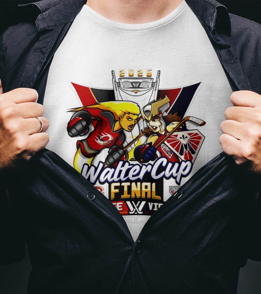 Ottawa Charge Vs Montreal Victoire 2026 Walter Cup Final Hockey Clash T-Shirt