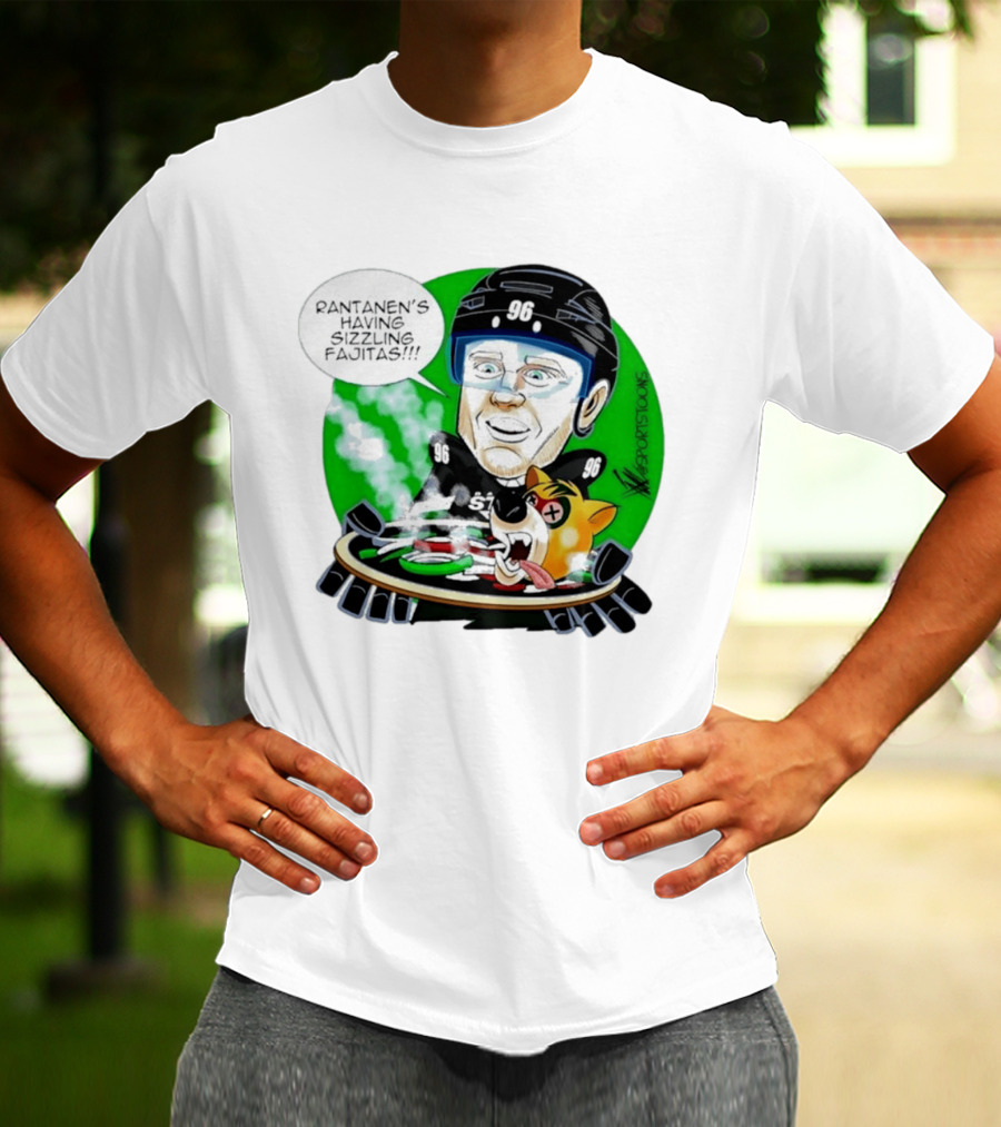 Rantanen's Having Sizzling Fajitas Sports Toons 96 T-Shirt