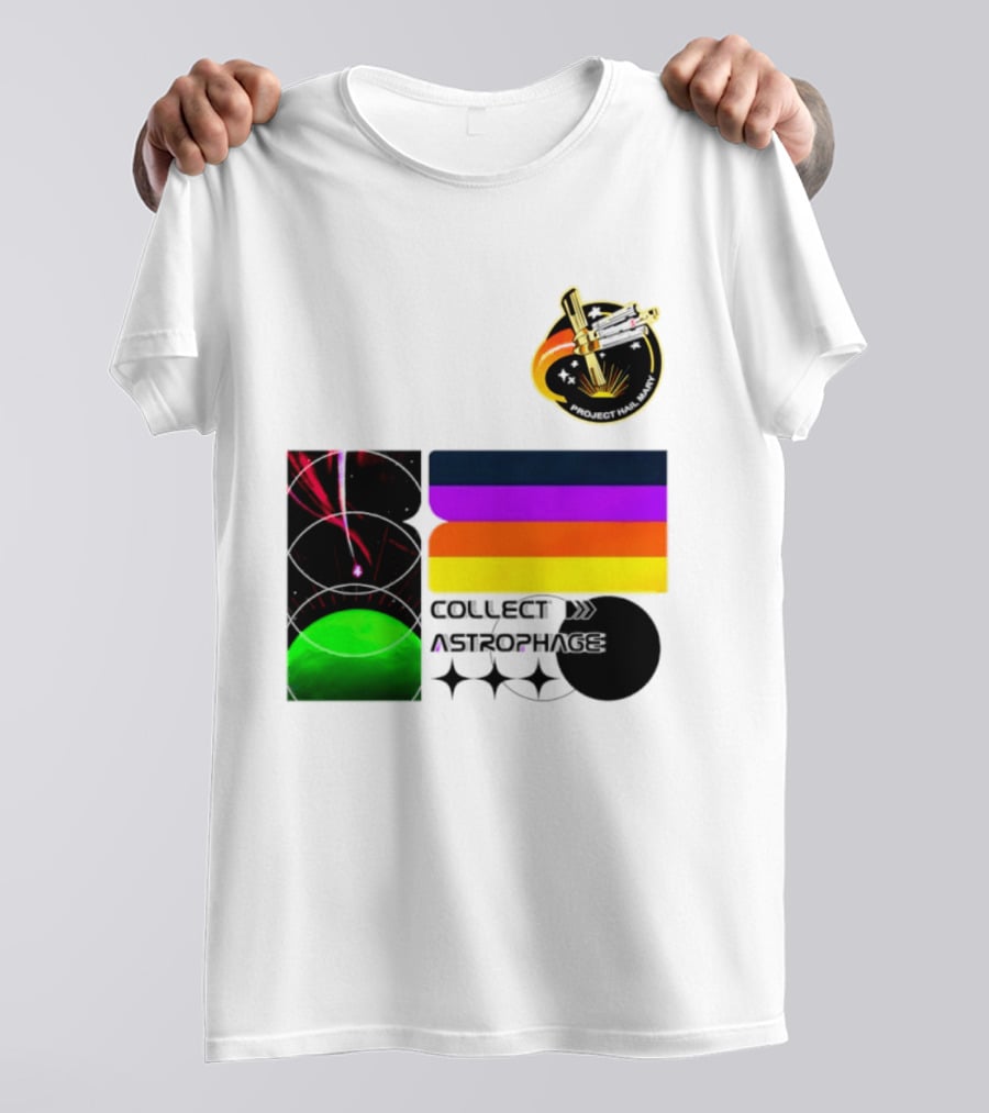 Project Hail Mary Collect Astrophage Science Fiction Spacecraft T-Shirt