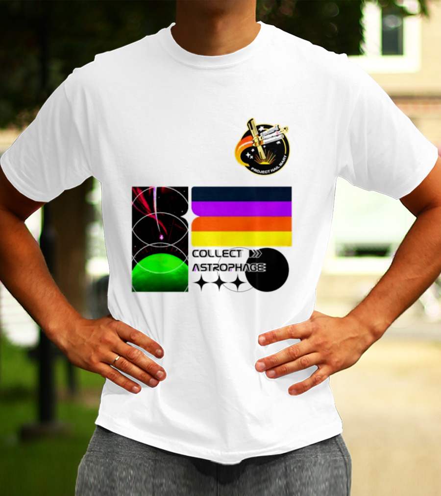 Project Hail Mary Collect Astrophage Science Fiction Spacecraft T-Shirt