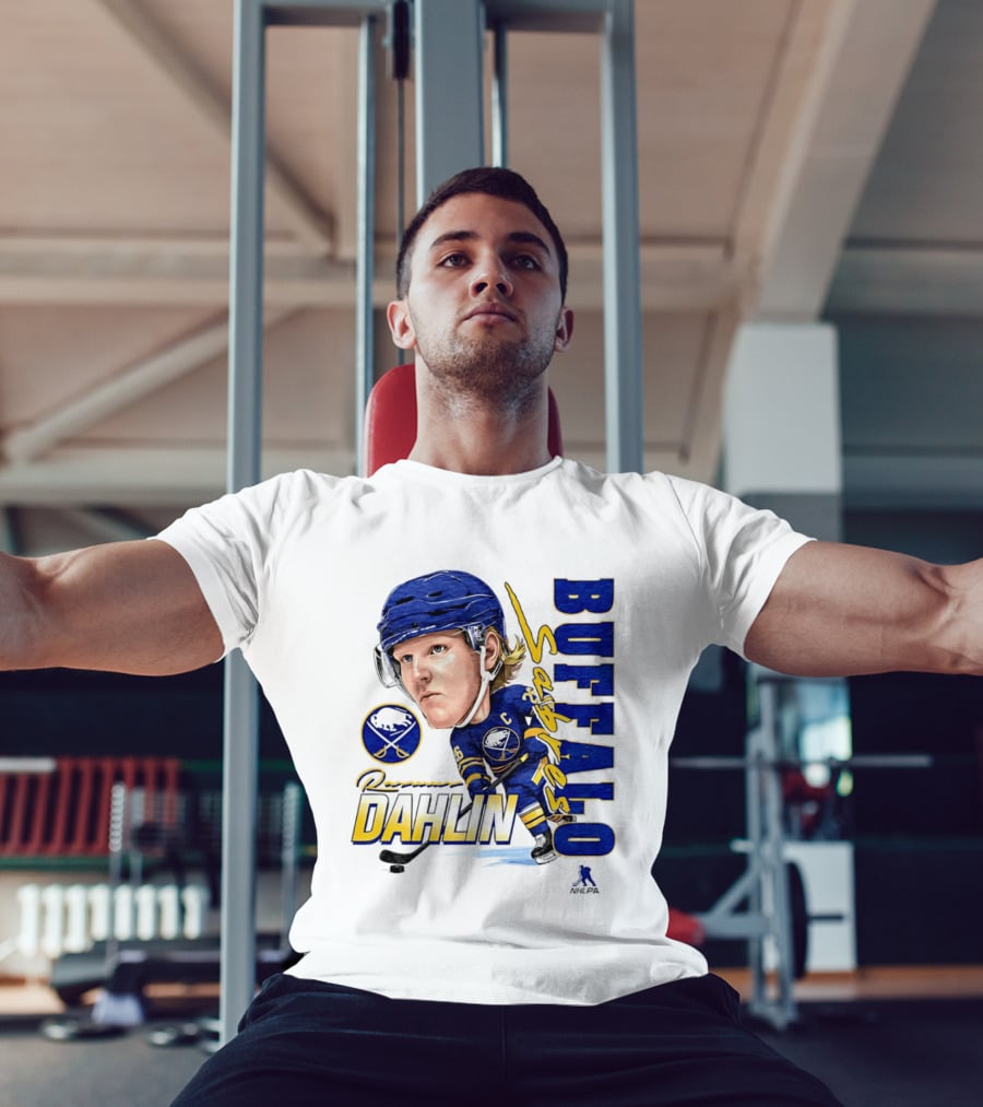 Rasmus Dahlin Captain Buffalo Sabres NHLPA Caricature T-Shirt