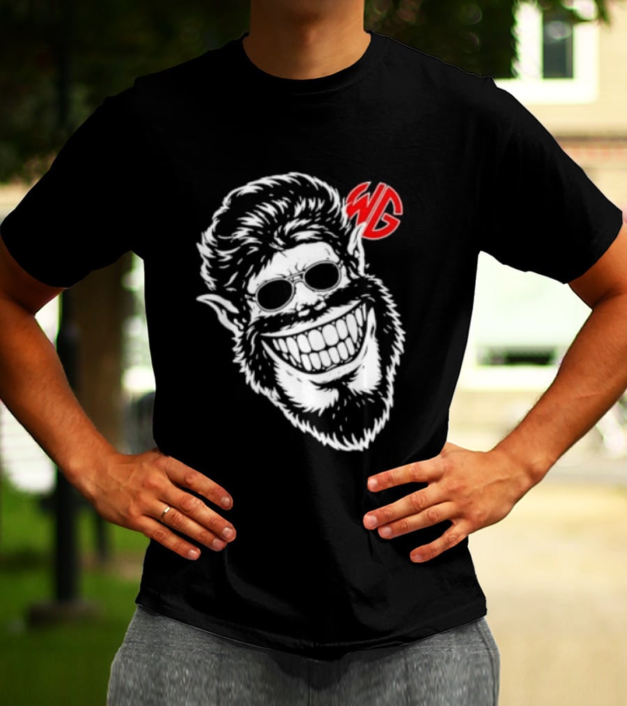 Wolfgang W. Wolfgang Ghoulrilla Biscuits Big Face WG T-Shirt