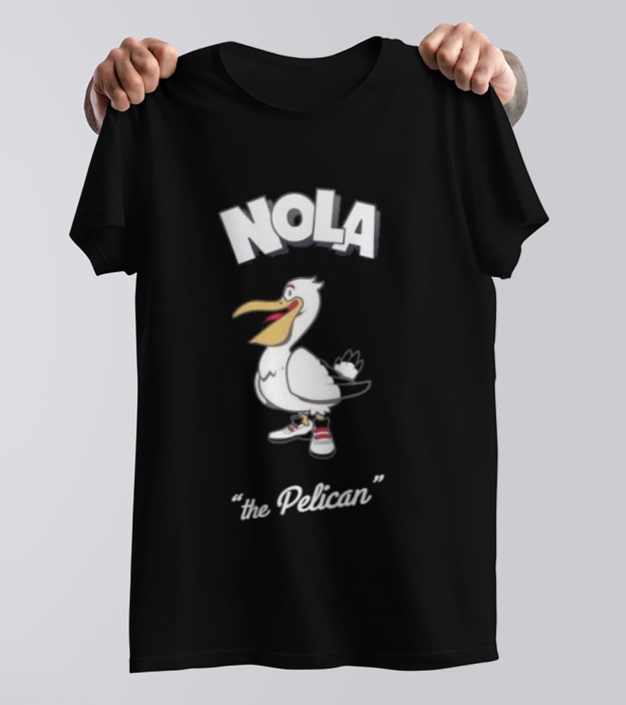 New Orleans Pelicans Nola The Pelican NBA Toons T-Shirt