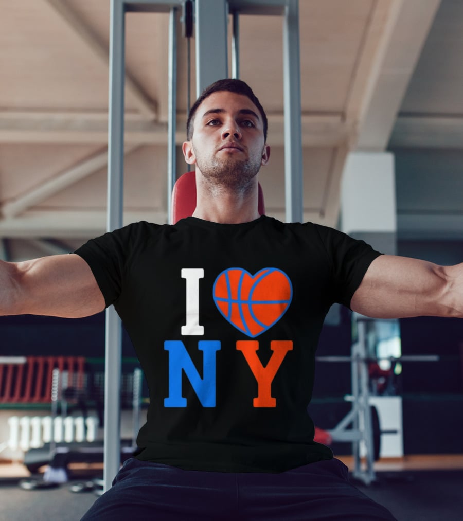 New York Knicks I Heart NY Basketball T-Shirt