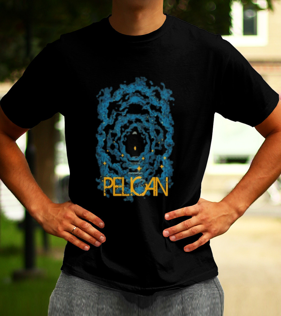 Pelican May 15 2026 Doomroosje Nijmegen Netherlands Blue Abstract T-Shirt