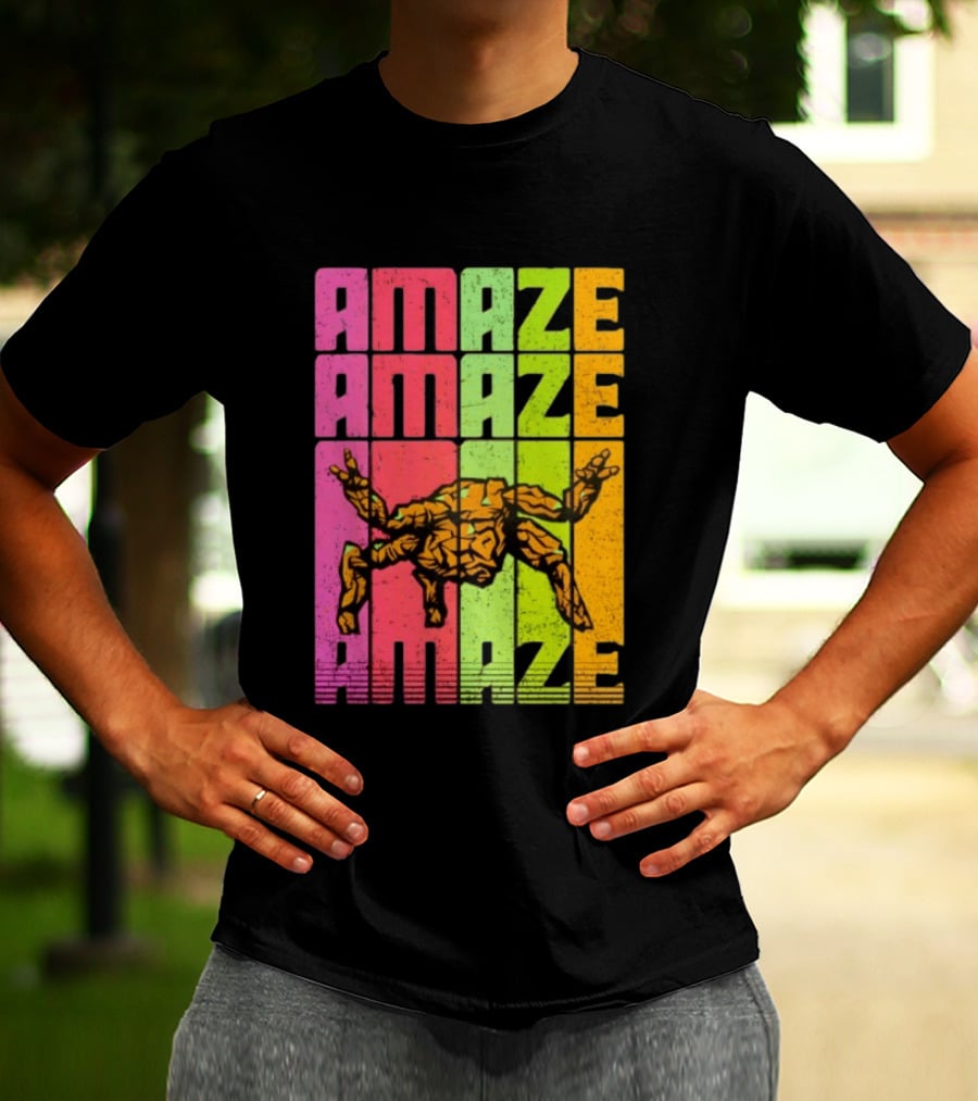 Rocky Project Hail Mary Amaze Amaze Amaze Colorful Alien T-Shirt