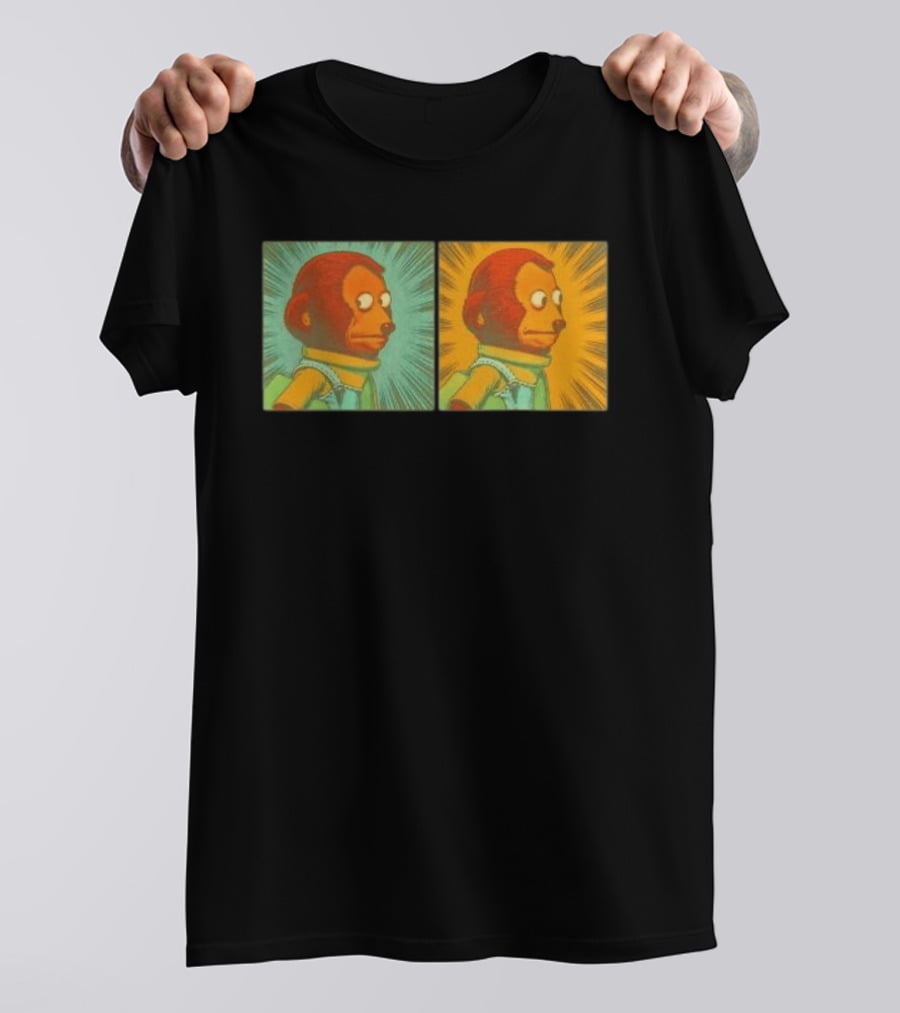 Awkward Look Monkey Puppet Meme Garment Dyed T-Shirt