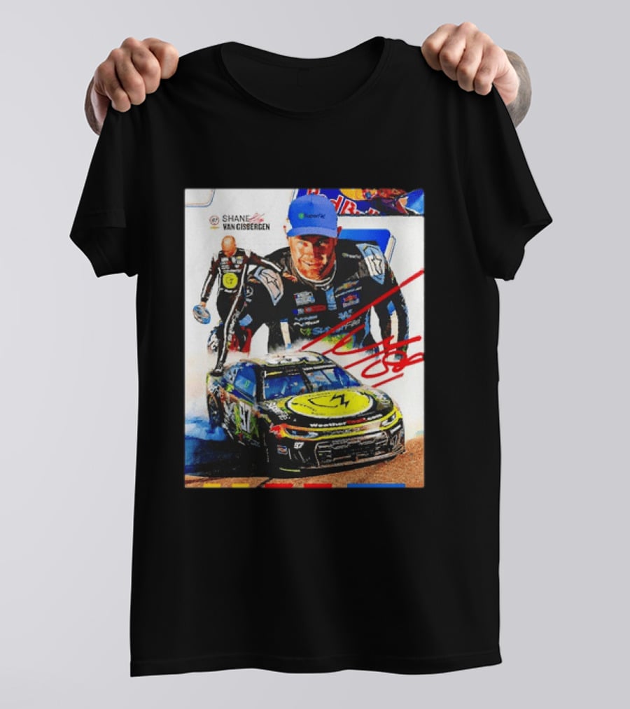 Shane Van Gisbergen NASCAR Red Bull New Zealander Racing Driver #97 T-Shirt