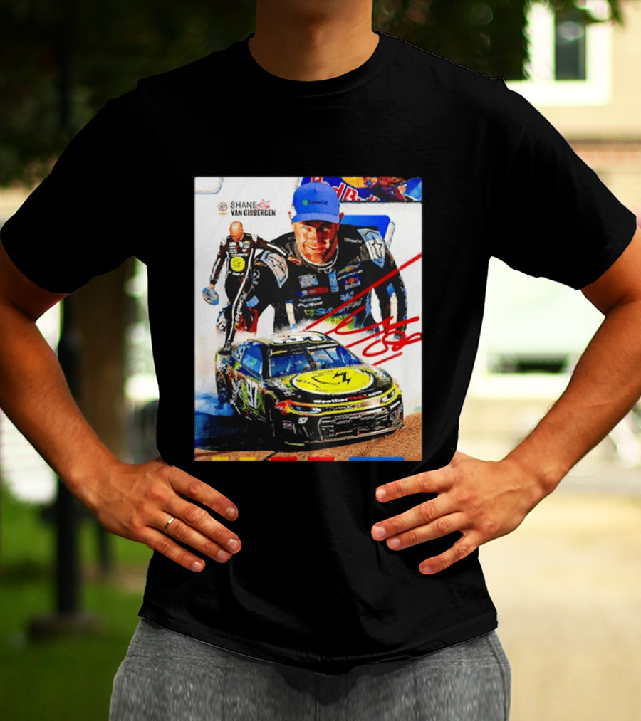 Shane Van Gisbergen NASCAR Red Bull New Zealander Racing Driver #97 T-Shirt