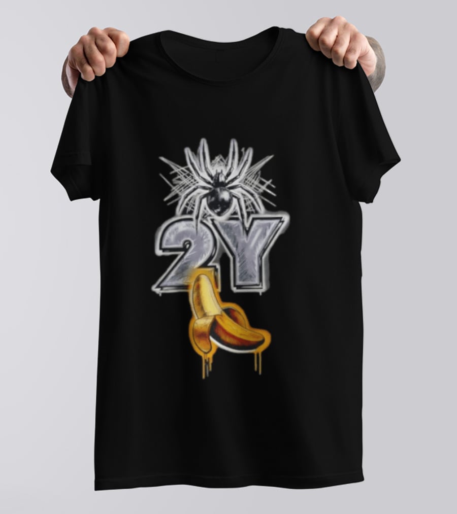 2Y Spider Banana Bananaman Killed T-Shirt