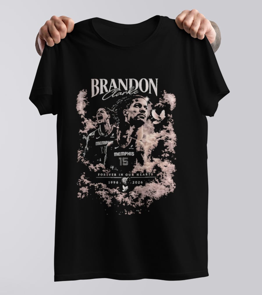 Brandon Clarke Memphis Forever In Our Hearts 1996 2026 T-Shirt
