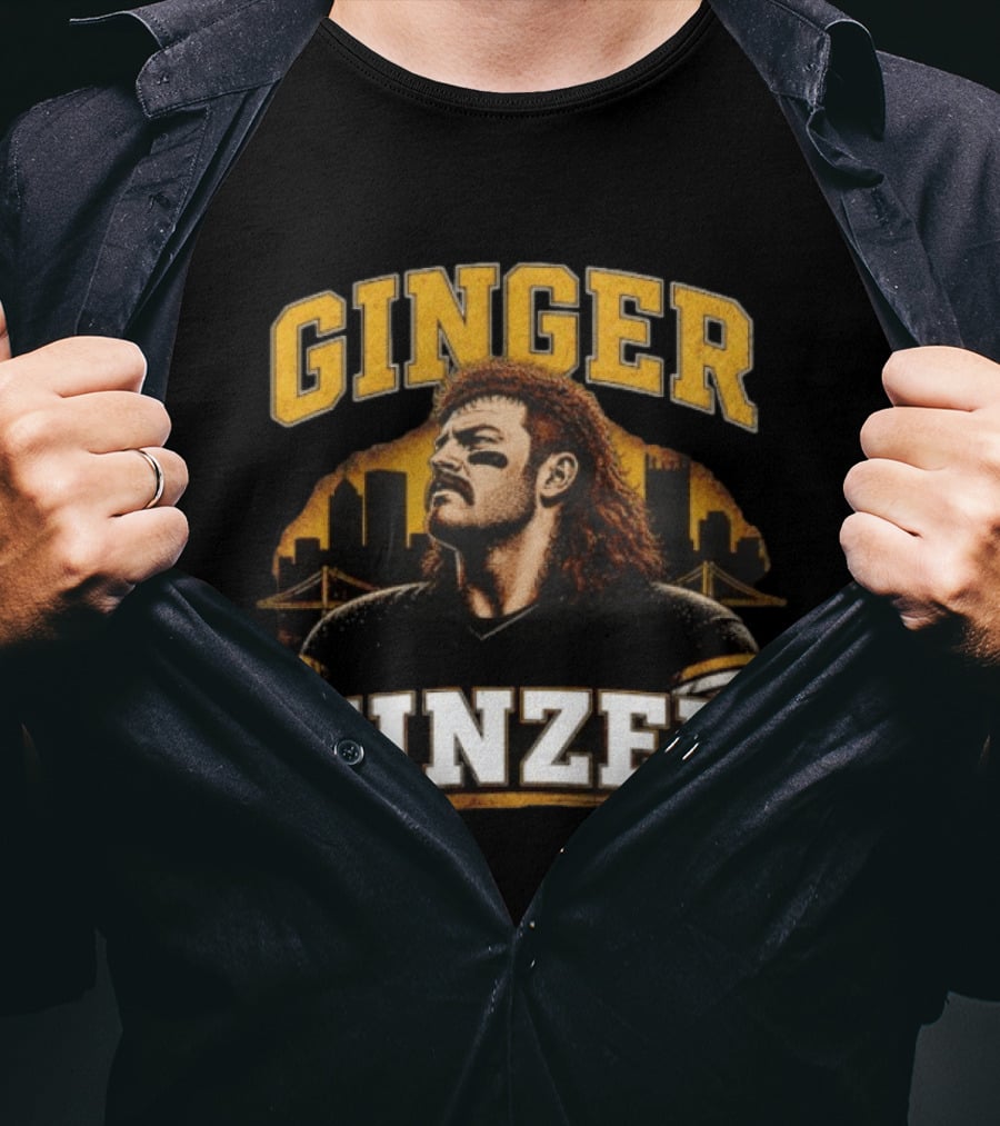 Ginger Yinzer Gennings Dunker Pittsburgh Steelers Football 2026 T-Shirt