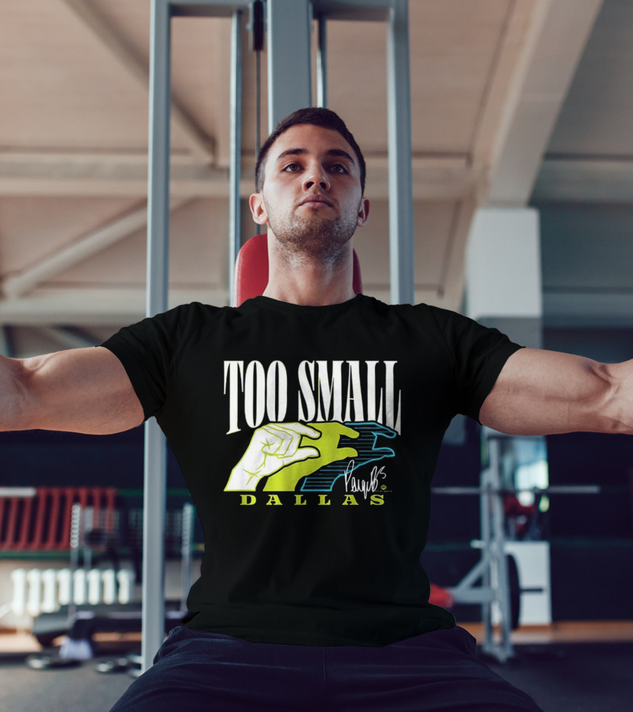TOO SMALL Hands Paige Bueckers Dallas WNBA T-Shirt