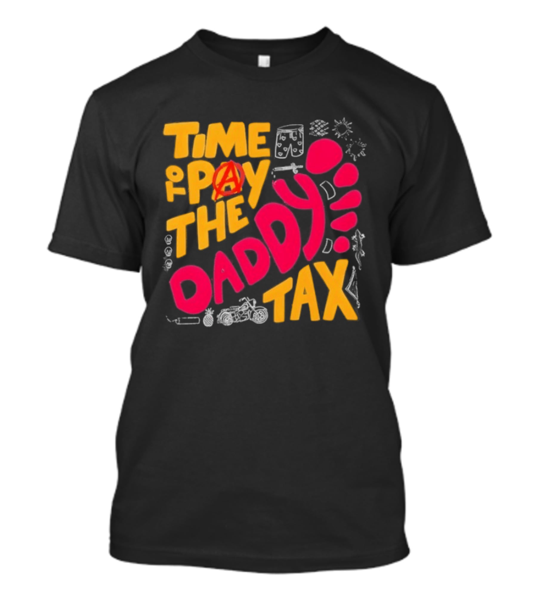 Time To Pay The Daddy Tax Dungeon Crawler Carl Footprint T-Shirt