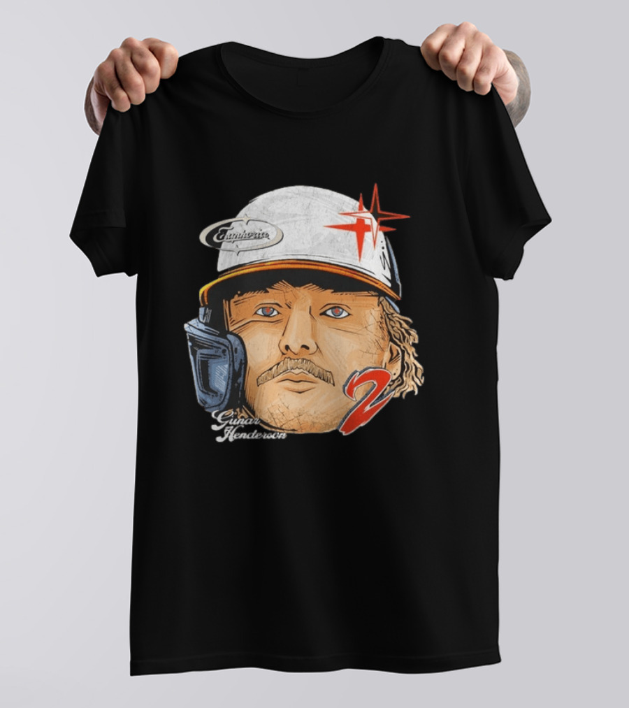 Gunnar Henderson Euphoria Gaze Helmet Number 2 T-Shirt