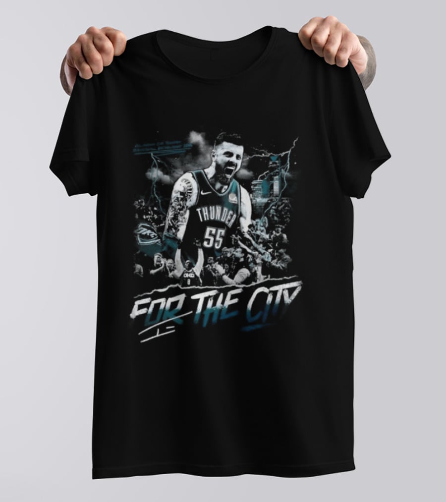 Isaiah Hartenstein For The City Oklahoma City Thunder NBA Basketball 2026 T-Shirt