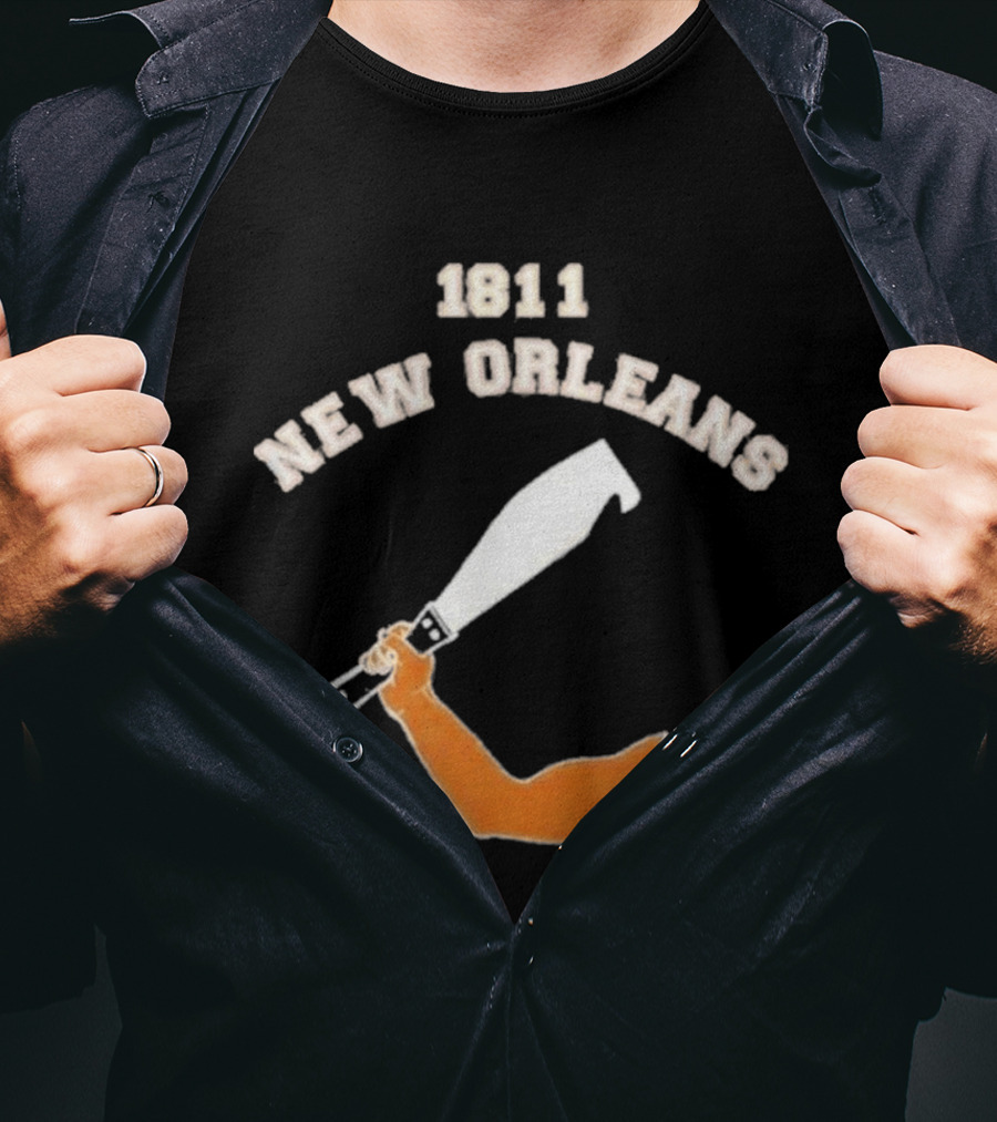 1811 New Orleans Uprising Machete T-Shirt