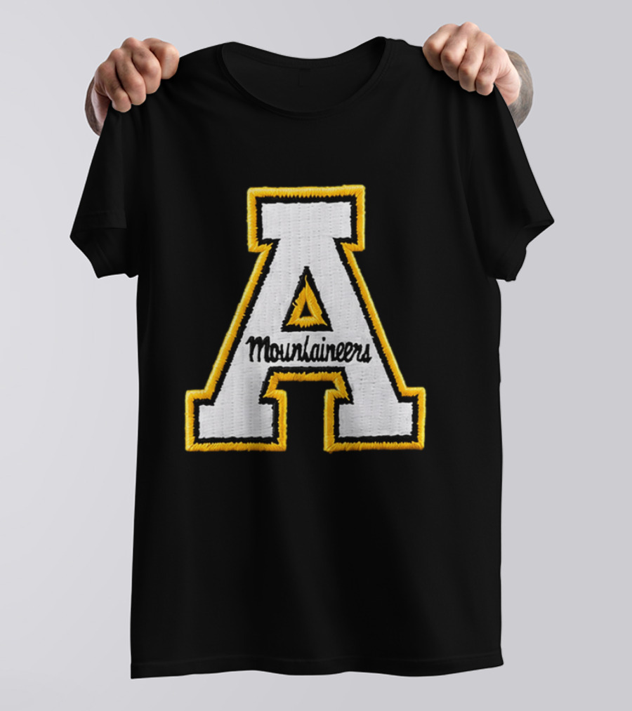 App State Mountaineers Trucker Hat Embroidered Patch 2026 Corduroy T-Shirt