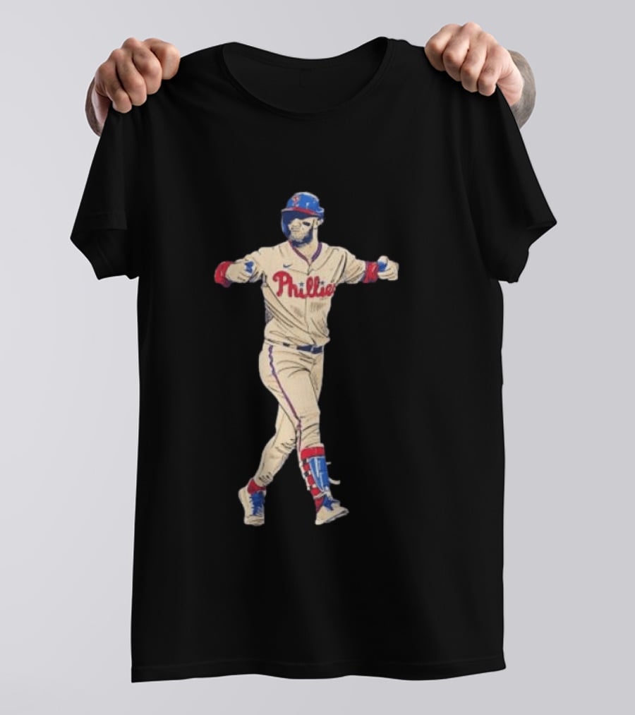 Bryson Stott Philadelphia Phillies Baseball Celebration Grand Slam Victory T-Shirt