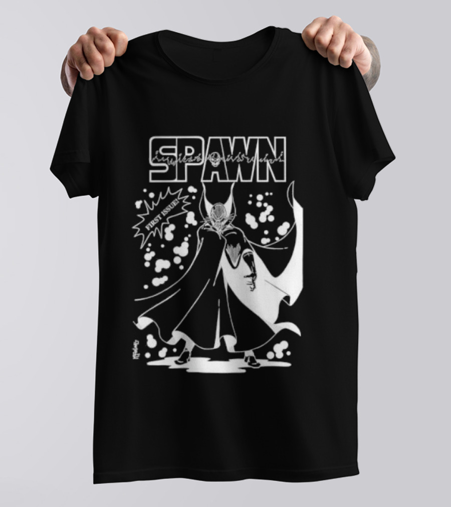 Spawn First Issue Comic Artwork Cover Retro 90s T-Shirt