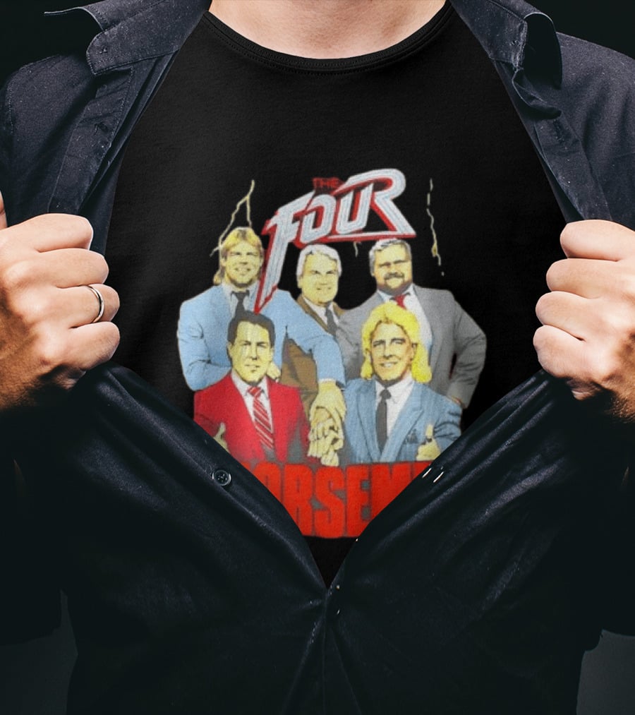 The Four Horsemen Jim Crockett Promotions Stylin Collection T-Shirt